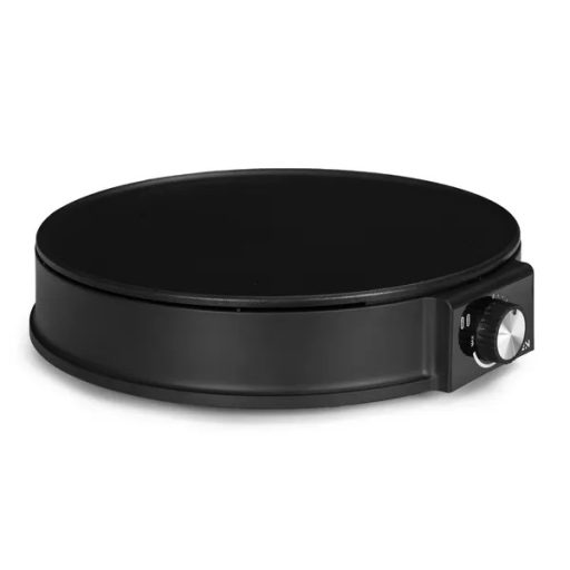 Elektromos palacsintasütő 1200 W, tapadásmentes 30 cm-es lappal