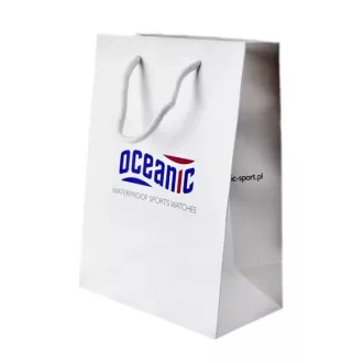 Oceanic fehér dísztasak 9,8×17,8×24,7 cm