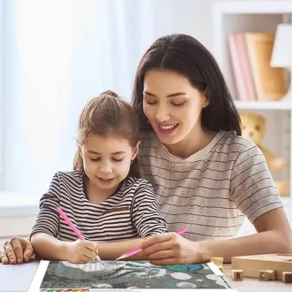   Gyémántszemes kirakó készlet anime kép, 30×30 cm, teljes kiegészítőkkel