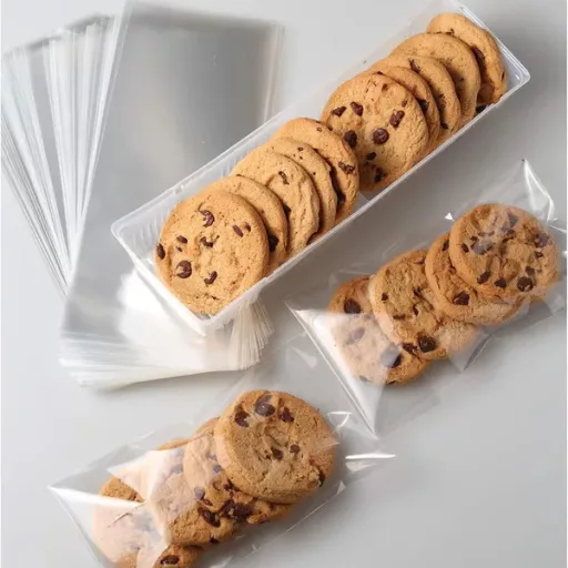 Átlátszó OPP celofán tasak 45×55 cm ragasztható, 100 db