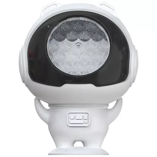 Asztronauta alakú LED csillag projektor, 16 minta, éjjeli lámpa gyerekeknek