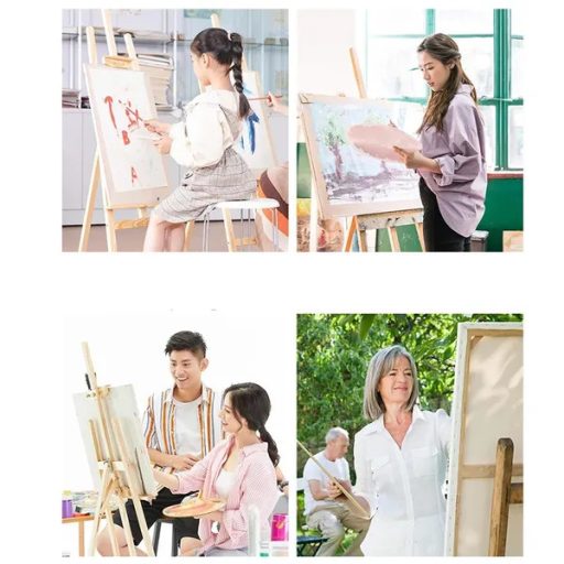 Festés számok szerint készlet keretre feszített vászonnal 30×30 cm gyerekeknek