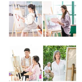   Festés számok szerint készlet pillangó mintával, 30×40 cm, feszítőkerettel