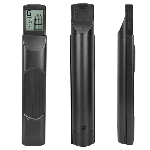 Digitális hordozható gitár akkordtréner képernyővel, acélhúros metronóm