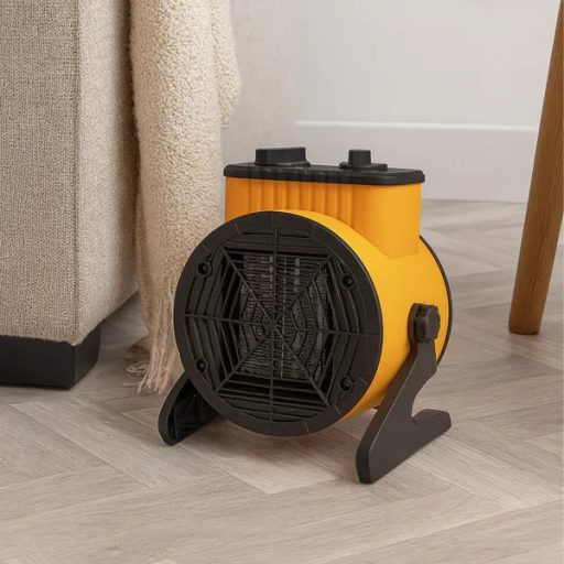 Elektromos kerámia hőlégfúvó, 2000 W, PTC fűtőbetét, termosztáttal