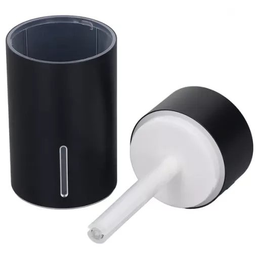 Autós mini USB párásító-aromadiffúzor LED-es, fehér