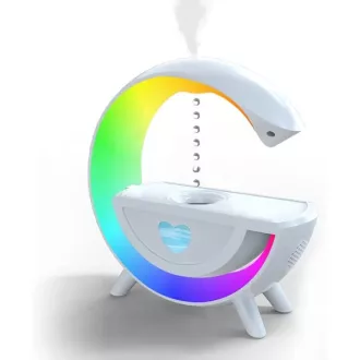   Antigravitációs párásító RGB lámpával és Bluetooth hangszóróval