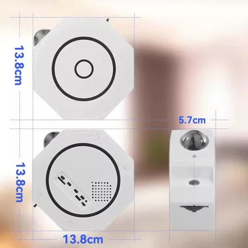 LED csillagvetítő éjszakai lámpa távirányítóval, 5 minta, 6 szín