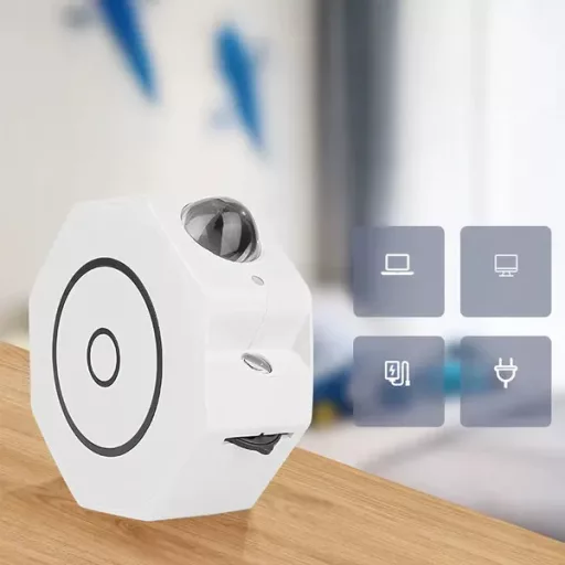 LED csillagvetítő éjszakai lámpa távirányítóval, 5 minta, 6 szín