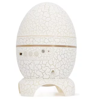   Dinoszaurusztojás alakú LED galaxis projektor Bluetooth hangszóróval, USB