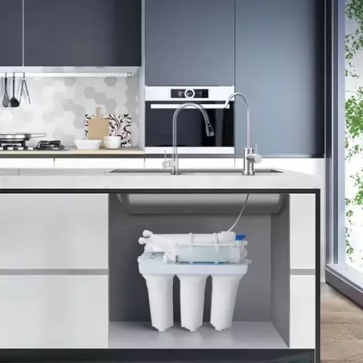 5 fokozatú fordított ozmózis vízszűrő rendszer mineralizátorral, 4 db