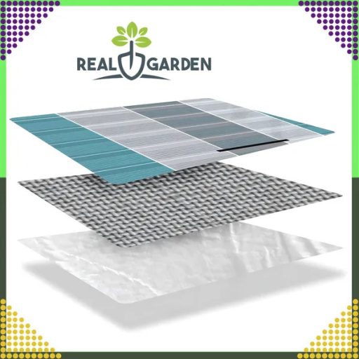 Összehajtható vízálló pikniktakaró 200×200 cm, 3-rétegű