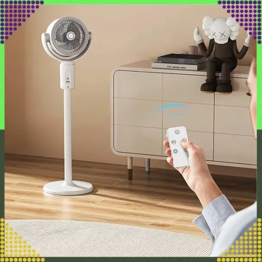 Vezeték nélküli 3 az 1-ben álló ventilátor távirányítóval, 38-82 cm