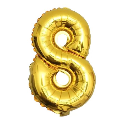 18. születésnapi fekete-arany lufi és függöny dekor szett, 100 db