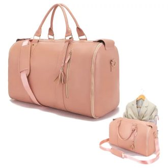   2 az 1-ben összecsukható elegáns utazótáska 55 L öltöny-/ruhafedéllel