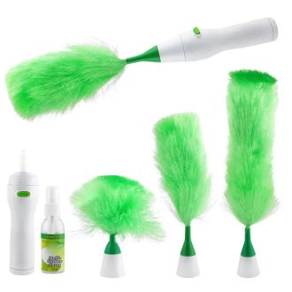   Elektromos forgó portalanító kefe, 3 cserélhető fej, elemes