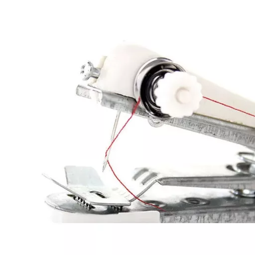 Mini kézi varrógép 11×7 cm, elem nélkül, hordozható javító eszköz