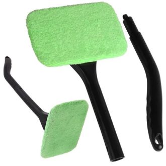   Mikroszálas ablaktisztító kefe hosszú, forgatható fejjel 42,5 cm