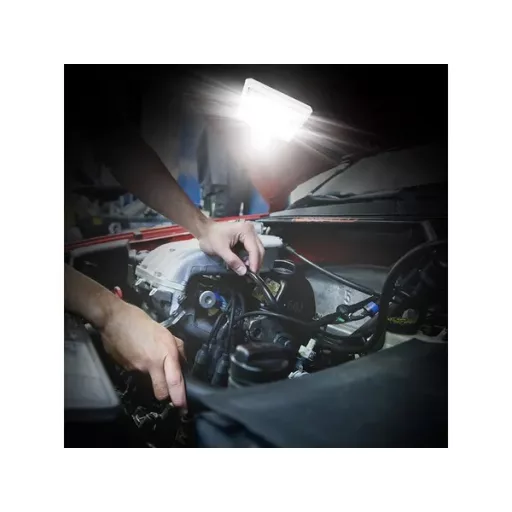 Vezeték nélküli COB LED lámpa, mágneses/öntapadó rögzítés, AAA, kapcsoló