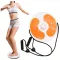 Rotary twister kötelekkel izomerősítő edzésekhez, 28 cm, narancssárga