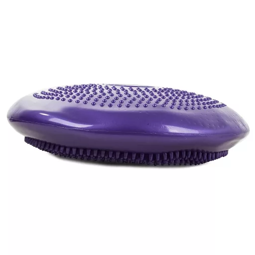 Beret párna szenzoros fitnesz korong pumpával, 32 cm, lila