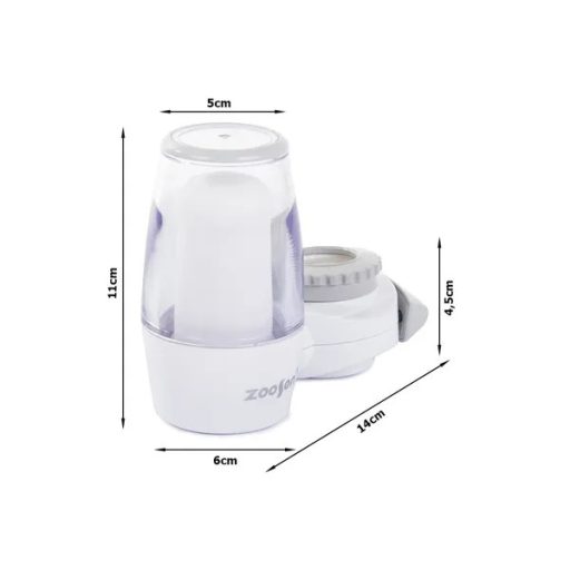 Csapra szerelhető vízszűrő készlet, kerámia betét, 1000 l kapacitás