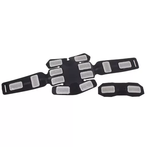 3 részes EMS izomstimulátor szett, 6 programmal, USB-s akkumulátor