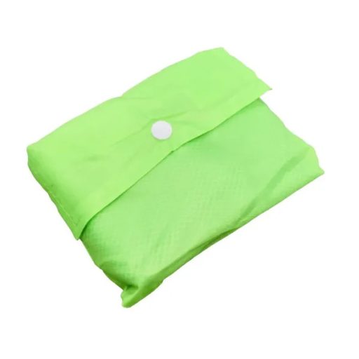 Összehajtható XXL hálós strandtáska, zöld, 46×60×22 cm