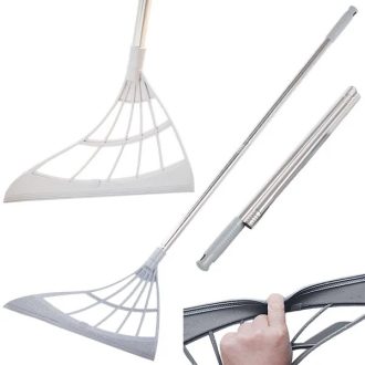   Szilikon vízlehúzó seprű, teleszkópos 95 cm nyéllel, 30 cm fej