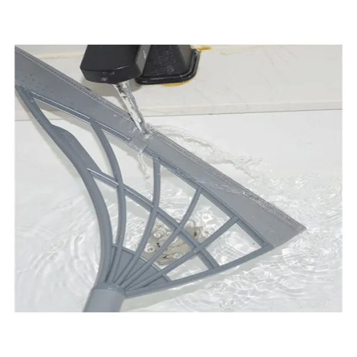 Szilikon vízlehúzó seprű, teleszkópos 95 cm nyéllel, 30 cm fej