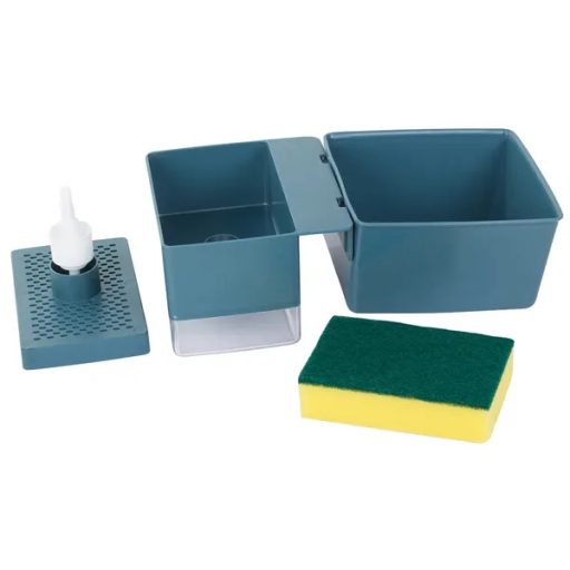 Mosogatószer-adagoló 250 ml szivacstartóval és zöldség csepegtetővel