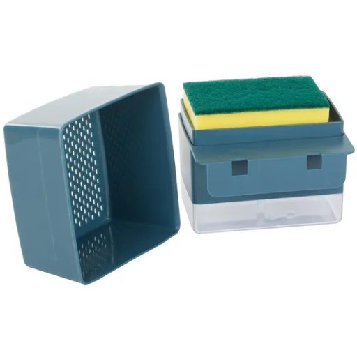 Mosogatószer-adagoló 250 ml szivacstartóval és zöldség csepegtetővel