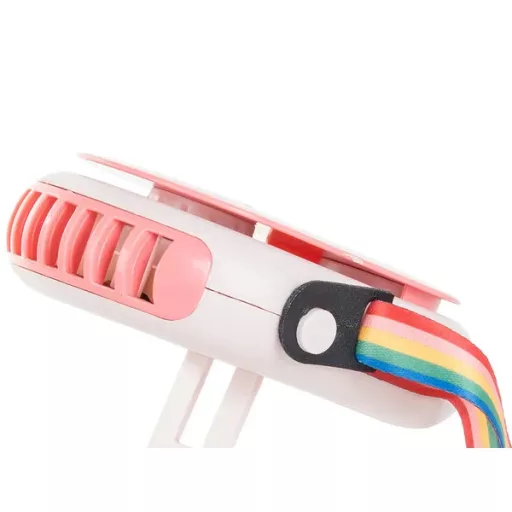 Hordozható nyakba akasztható aromaterápiás ventilátor, USB-s, 2000 mAh