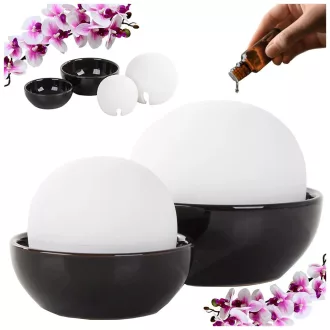 Dekoratív kerámia párásító, 2 db (kicsi és nagy)