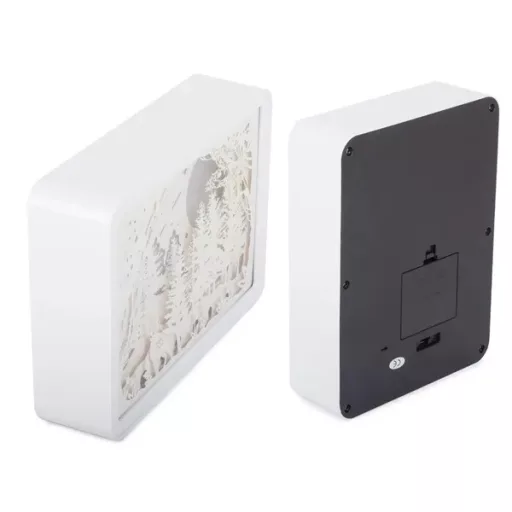 3D papírkivágás éjjeli lámpa gyerekszobába USB/AA 15×20 cm