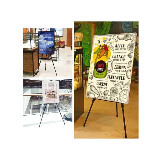 Alumínium festőállvány állítható lábakkal (51-160 cm), fekete