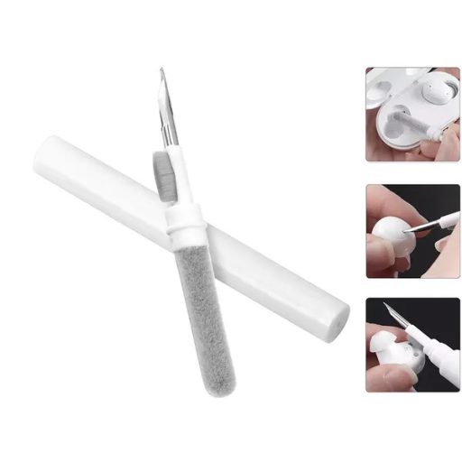 Fülhallgató és mobil 3 az 1-ben tisztító toll, 10,5 cm, fehér