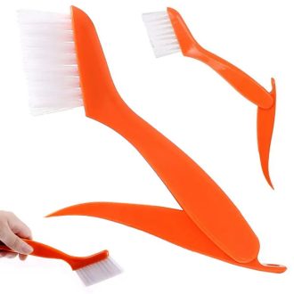   Résrések tisztító kefe kaparóval, lehajtható nyél, 26 cm