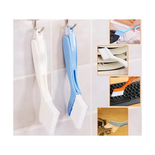 Résrések tisztító kefe kaparóval, lehajtható nyél, 26 cm