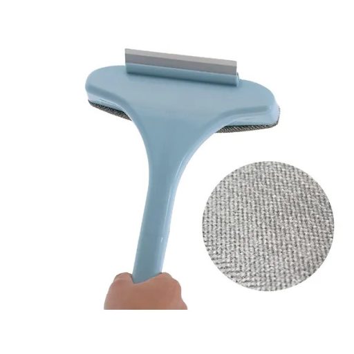 2 az 1-ben ablaktisztító kefe és lehúzó, zöld, 53,5×20,5 cm