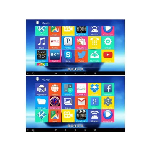 Android 11 4K TV box médialejátszó Wi-Fi, 1GB RAM, 8GB ROM