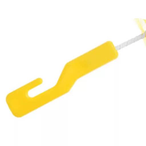 Palack- és pohártisztító kefe szivacsfejjel, 30 cm, fehér