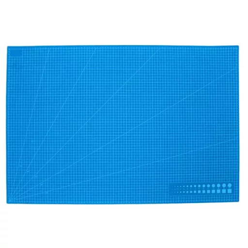 Öngyógyuló vágóalátét A1 (60×90 cm), kék, 3 mm, kétoldalas