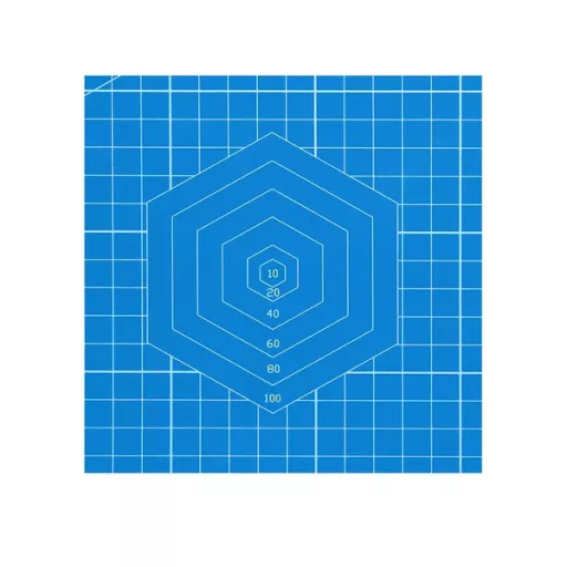 Öngyógyuló vágóalátét A1 (60×90 cm), kék, 3 mm, kétoldalas