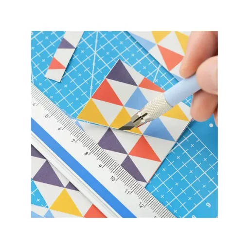 Önjavító vágóalátét A5, 15×22 cm, 3 mm, kék