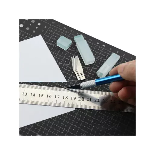 Öngyógyító vágólap A5 (15x22 cm), fekete, 3 mm