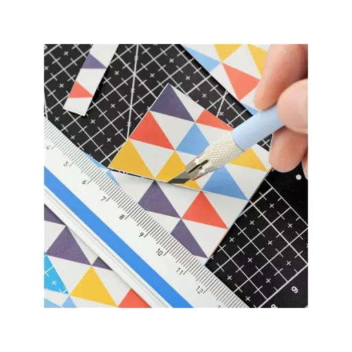 Öngyógyító vágólap A5 (15x22 cm), fekete, 3 mm