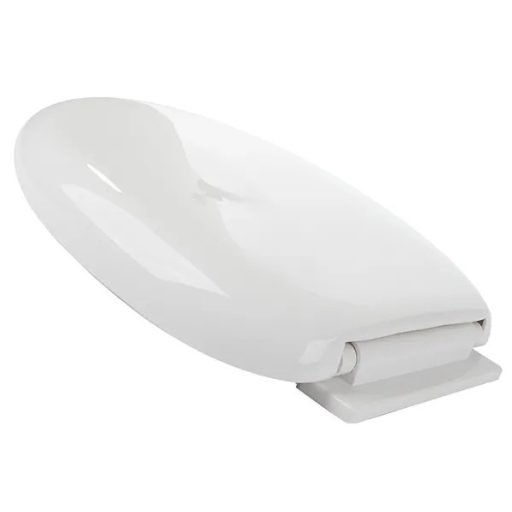 Univerzális puha záródású WC-ülőke, fehér, ovális, 11-18 cm furattáv