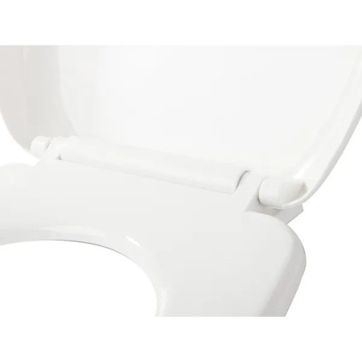 Univerzális puha záródású WC-ülőke, fehér, ovális, 11-18 cm furattáv