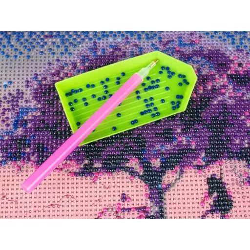 Varázsfa 5D gyémántszemes kirakó készlet, 30×30 cm vászon